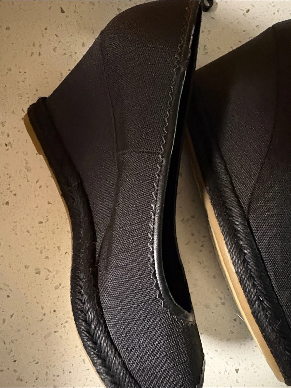 3 inch RRL very comfortable dress wedge shoes
